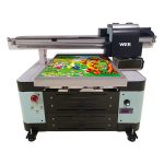bra pris a2 flatbed liten UV-skrivare med epson-skrivhuvud